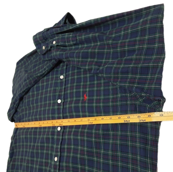 Ralph Lauren Button Up Shirt Mens Large - Picture 7 of 9